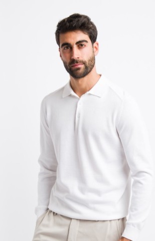 Polo Manica A Contrasto